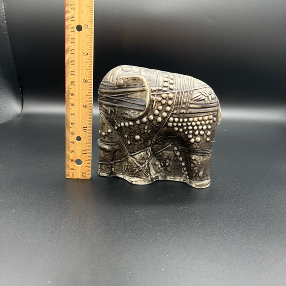 Rorstrand Elephant made in Sweden by Bertil Vallien Vintage Ceramic Figurine - Picture 3 of 10